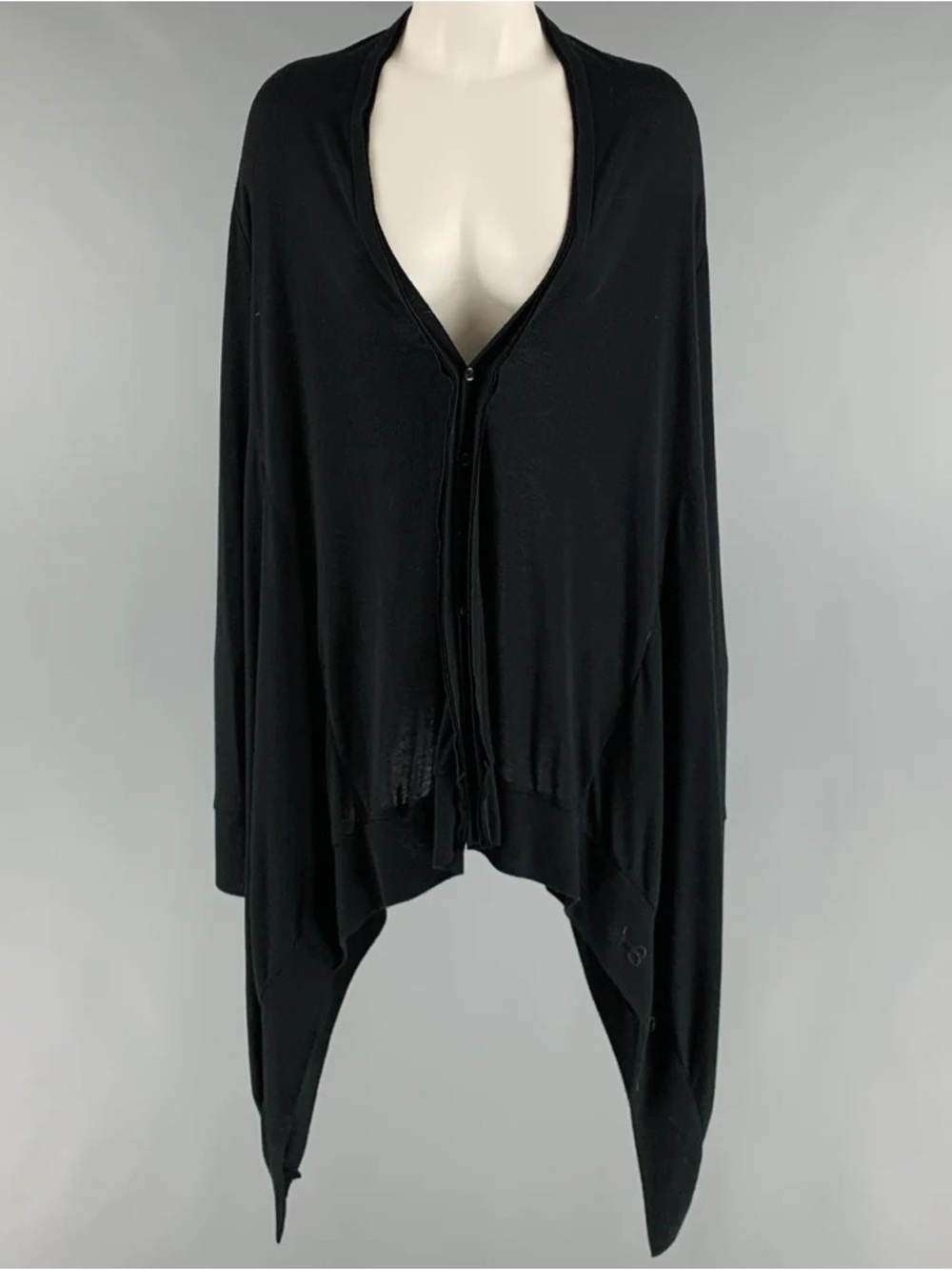 Y3 YOHJI YAMAMOTO x ADIDAS BUTTONED CARDIGAN M